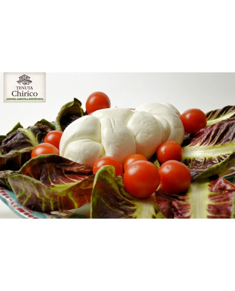 Treccia di latte di bufala 100% 500 g Caseificio Chirico